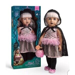 Our Generation 2026 18" Venessa Doll Halloween Glows in the Dark